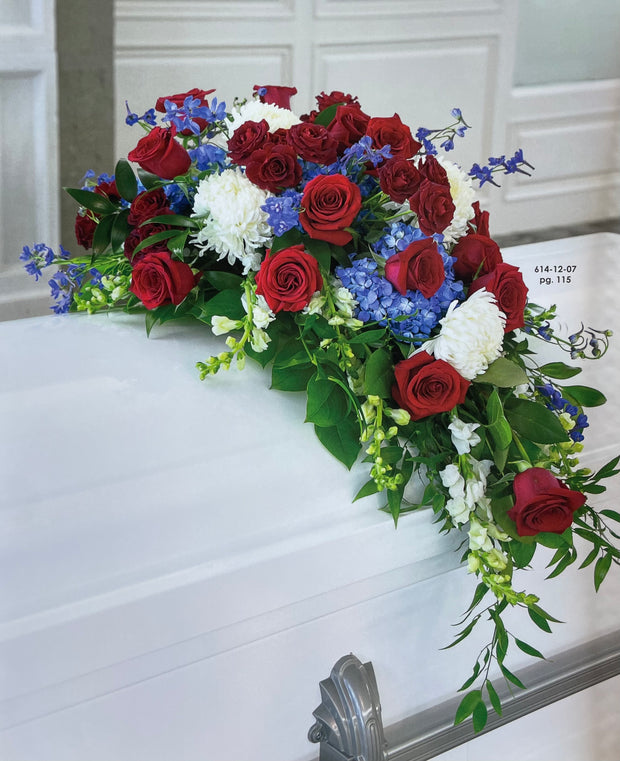 Patriotic Casket