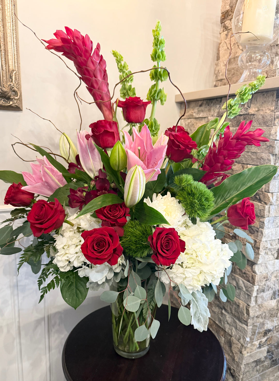 Forever Red Flower Bouquet – The Wild Orchid
