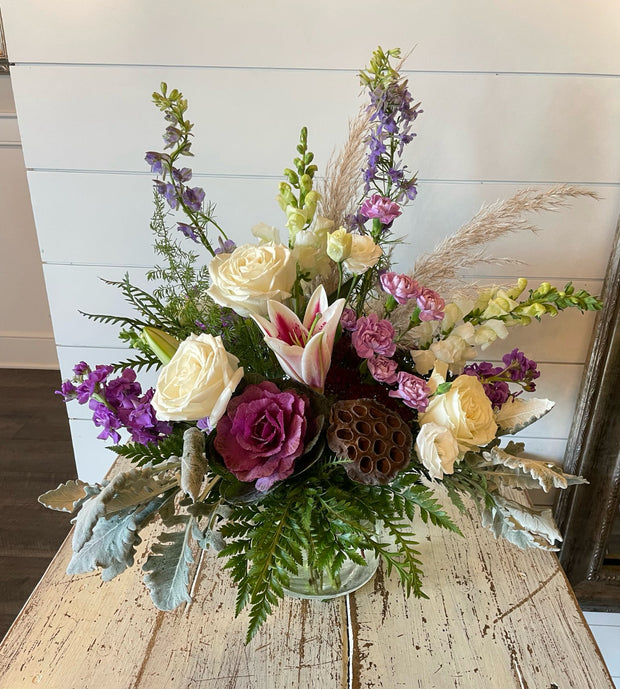 Purple Rain Flower Bouquet